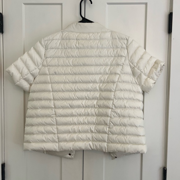 J. McLaughlin Sarabeth White Puffer Jacket M - Picture 3 of 3